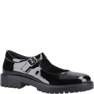 Patent Black Aurora XL Senior School Shoes