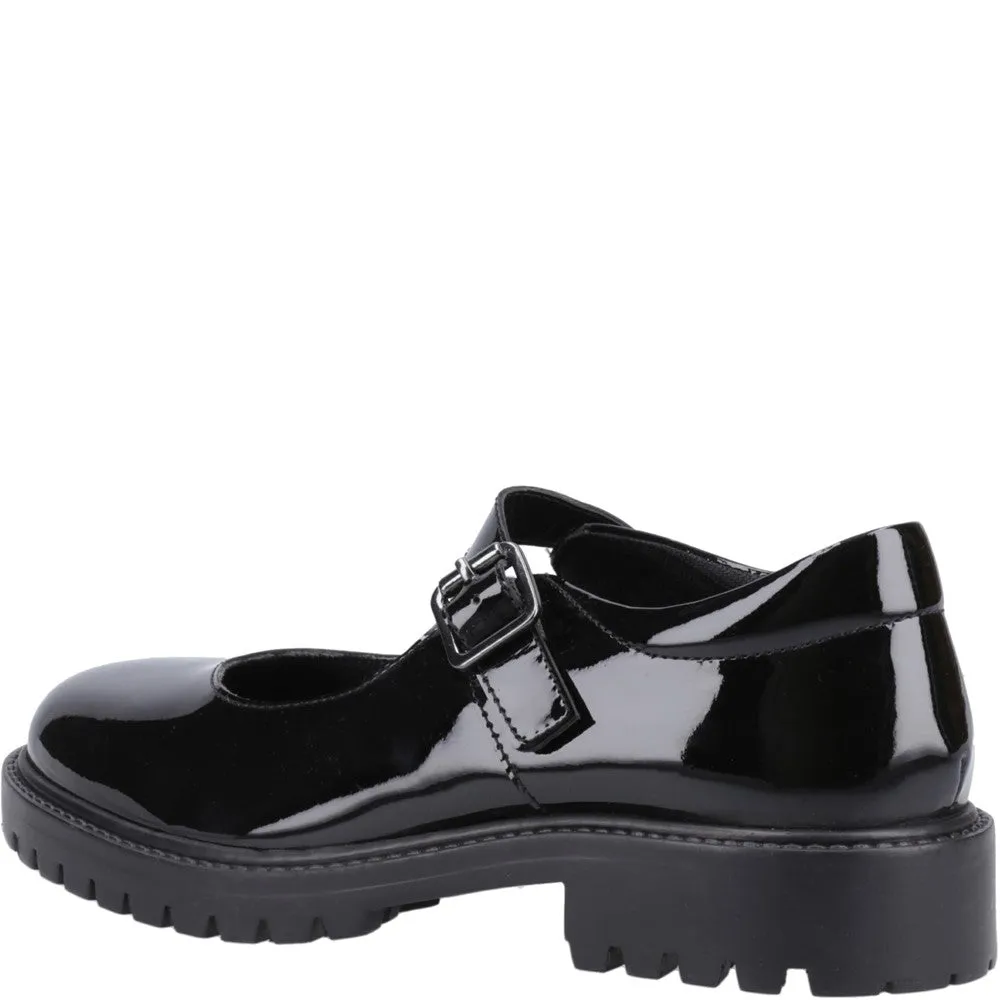 Patent Black Aurora XL Senior School Shoes