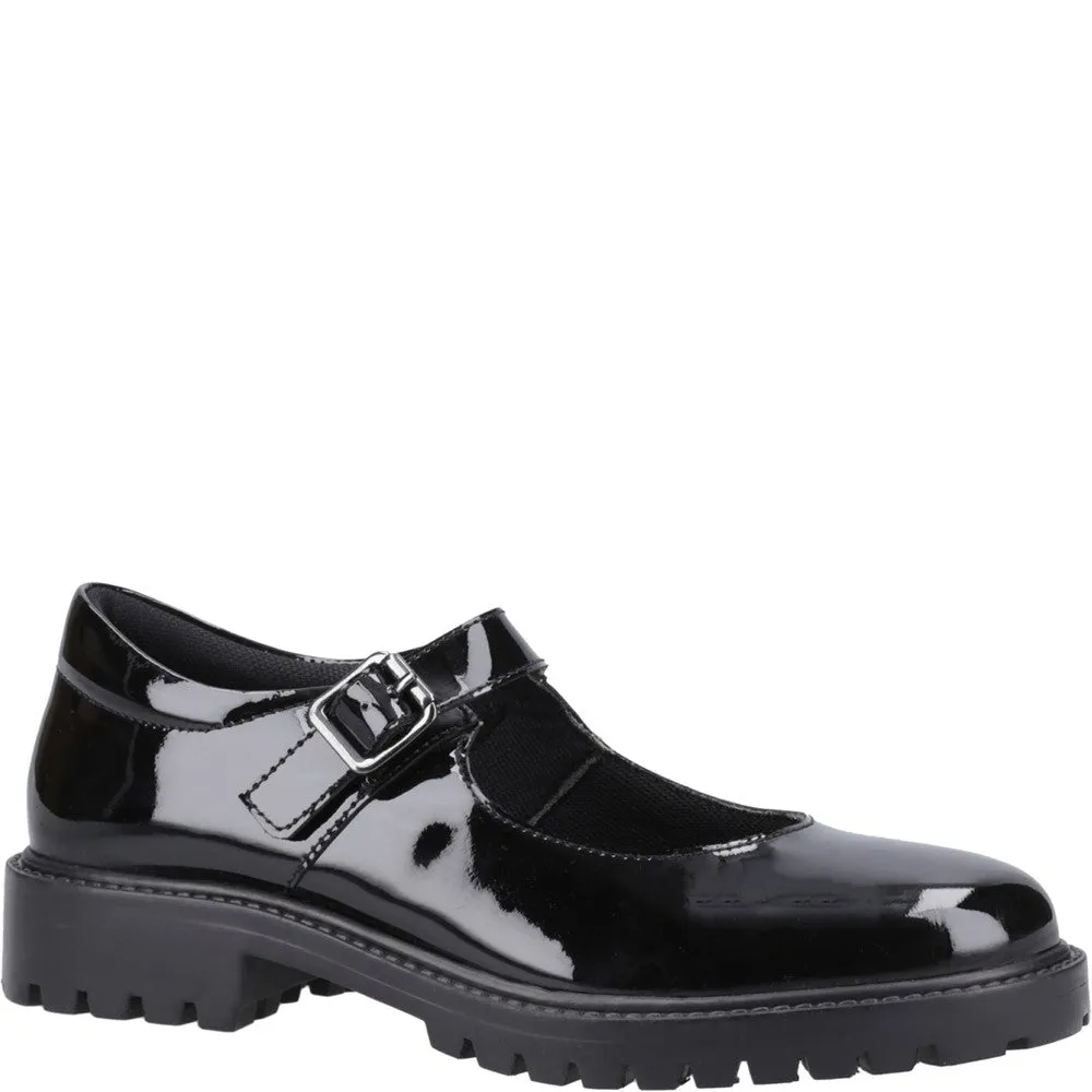 Patent Black Aurora XL Senior School Shoes