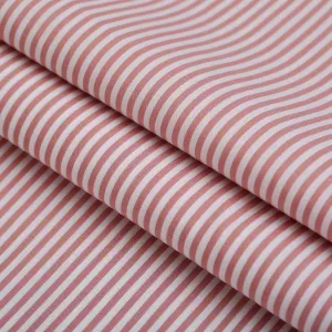 Peach & White Strip Shirt