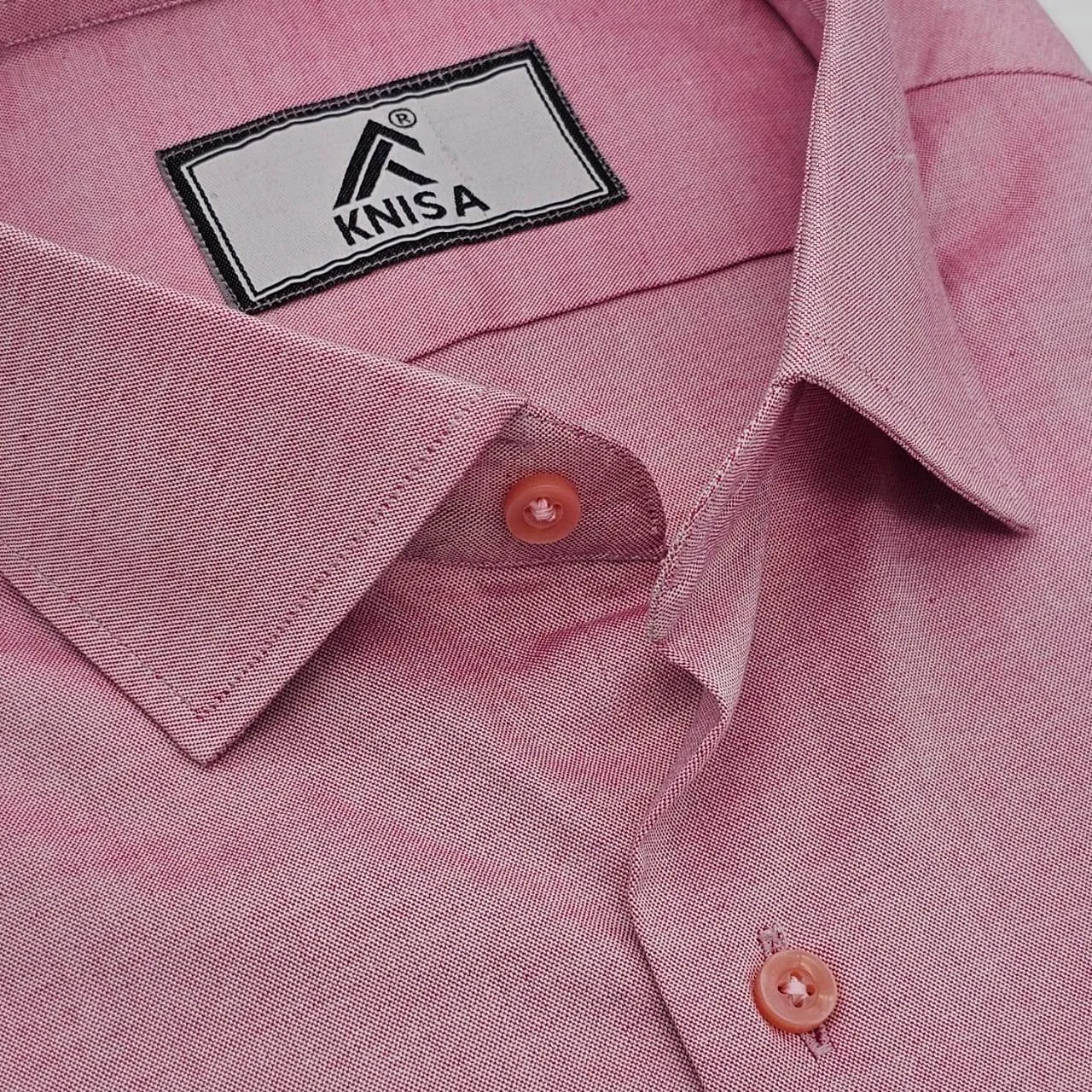 Pink Chambray Shirt