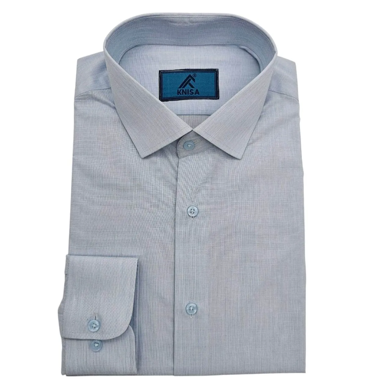 Powder Blue Plain Shirt