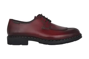 'Sandro' men's handmade lace-up shoes - Red