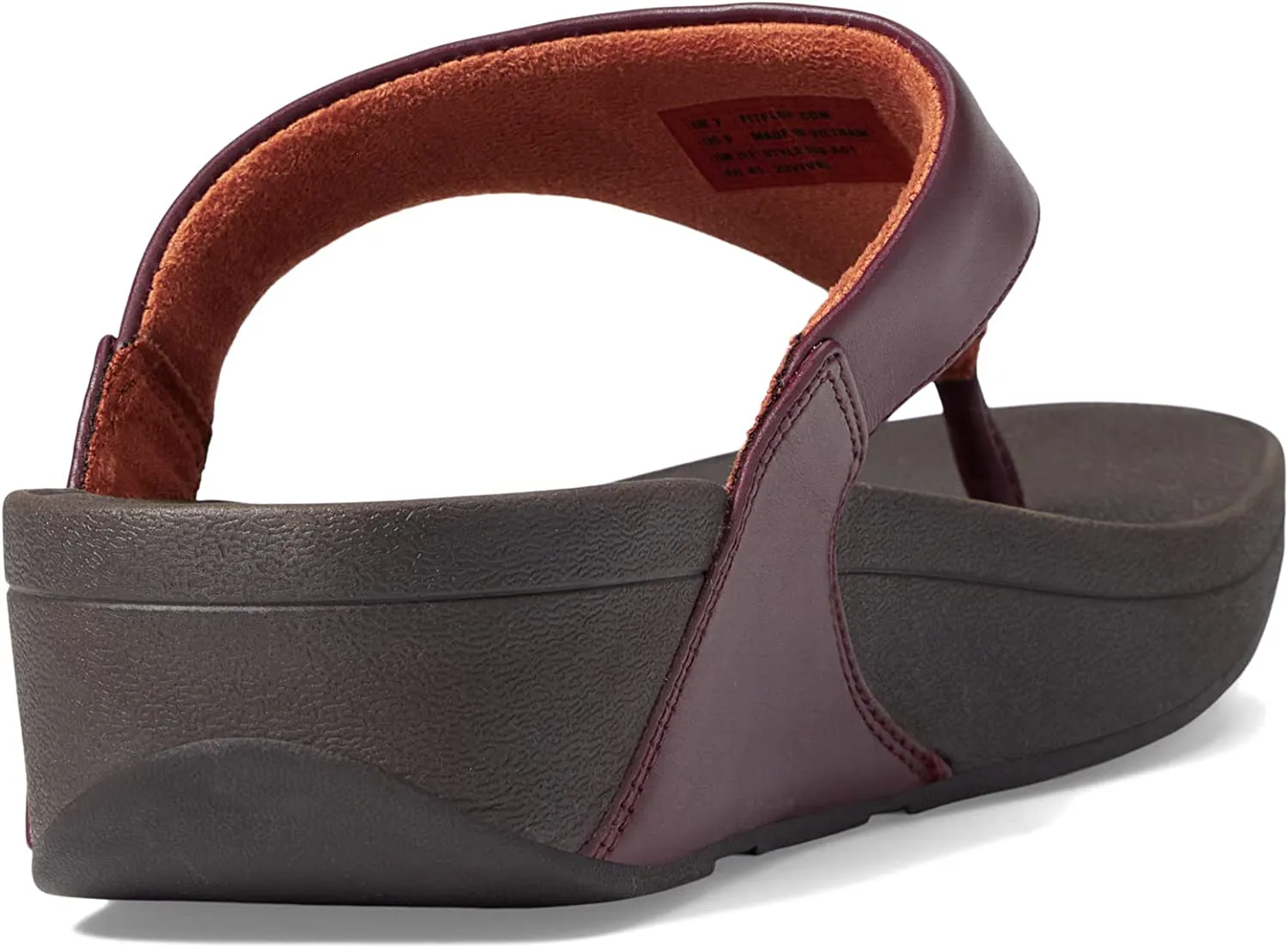 Slip Leather Toe Sandals Contemporary FitFlop Reliable delivery Lulu Flat Plummy Open On Thong