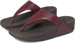 Slip Leather Toe Sandals Contemporary FitFlop Reliable delivery Lulu Flat Plummy Open On Thong