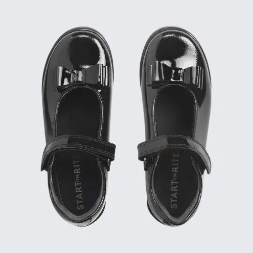 START RITE FLOURISH BLACK PATENT
