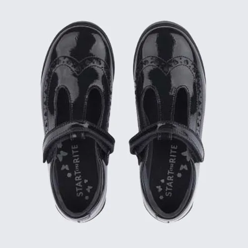 START RITE LEAPFROG BLACK PATENT