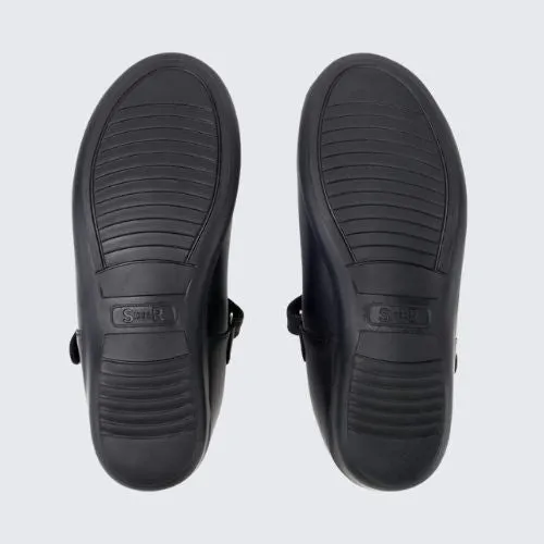 START RITE POPPY BLACK PATENT