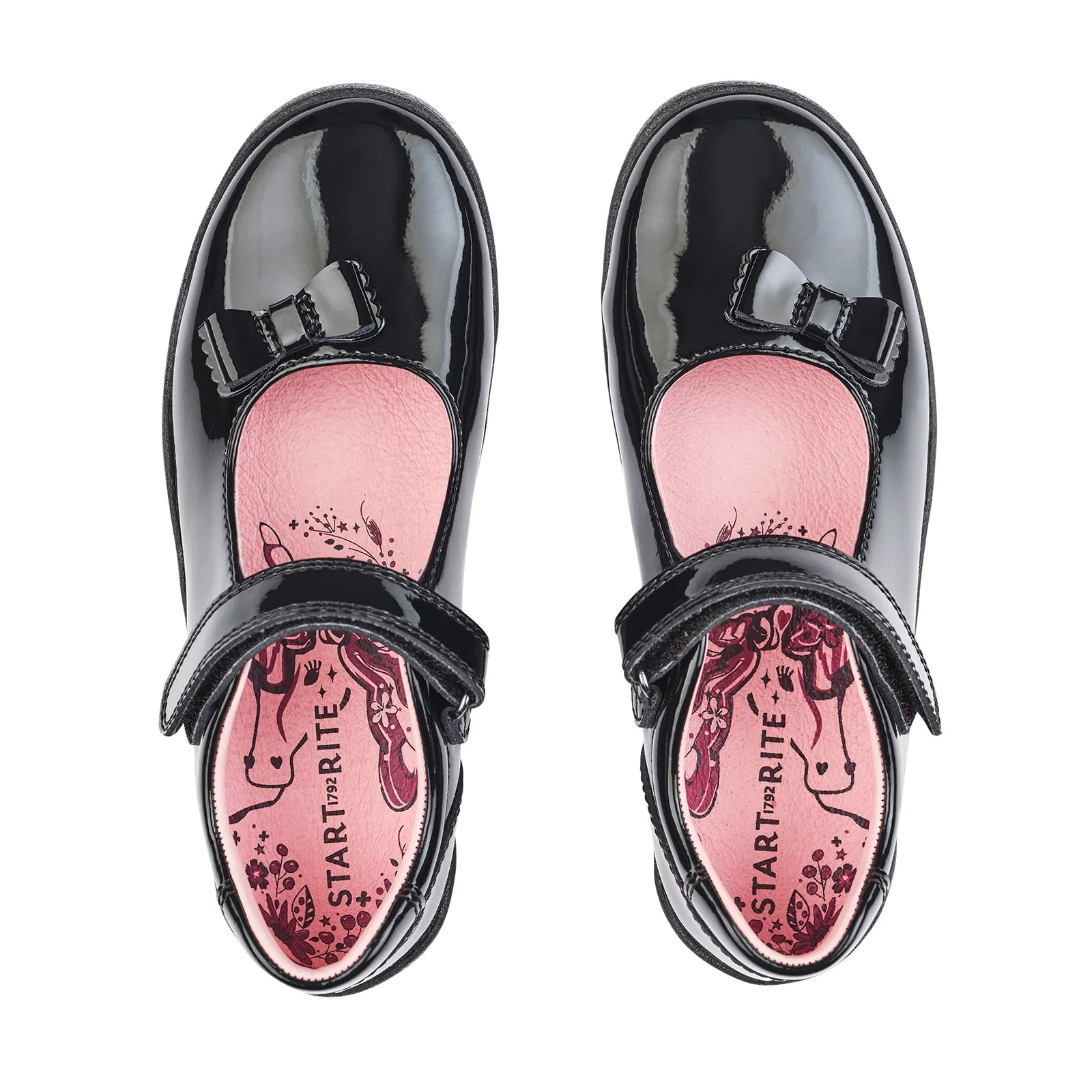 Start-Rite School Shoes | Giggle Mary Jane | Black Patent