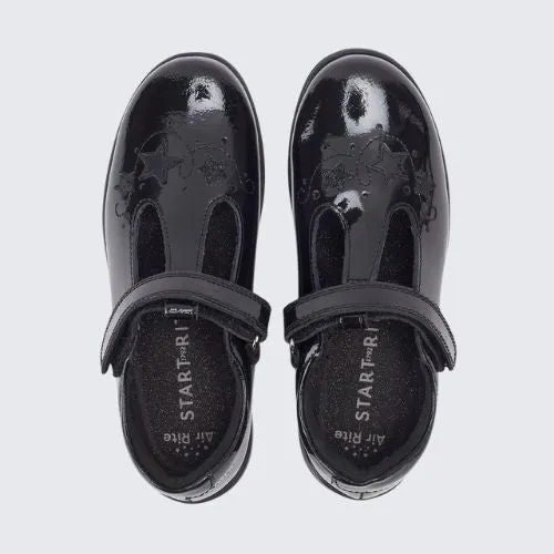 START RITE STAR JUMP BLACK PATENT