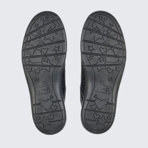 START RITE STAR JUMP BLACK PATENT