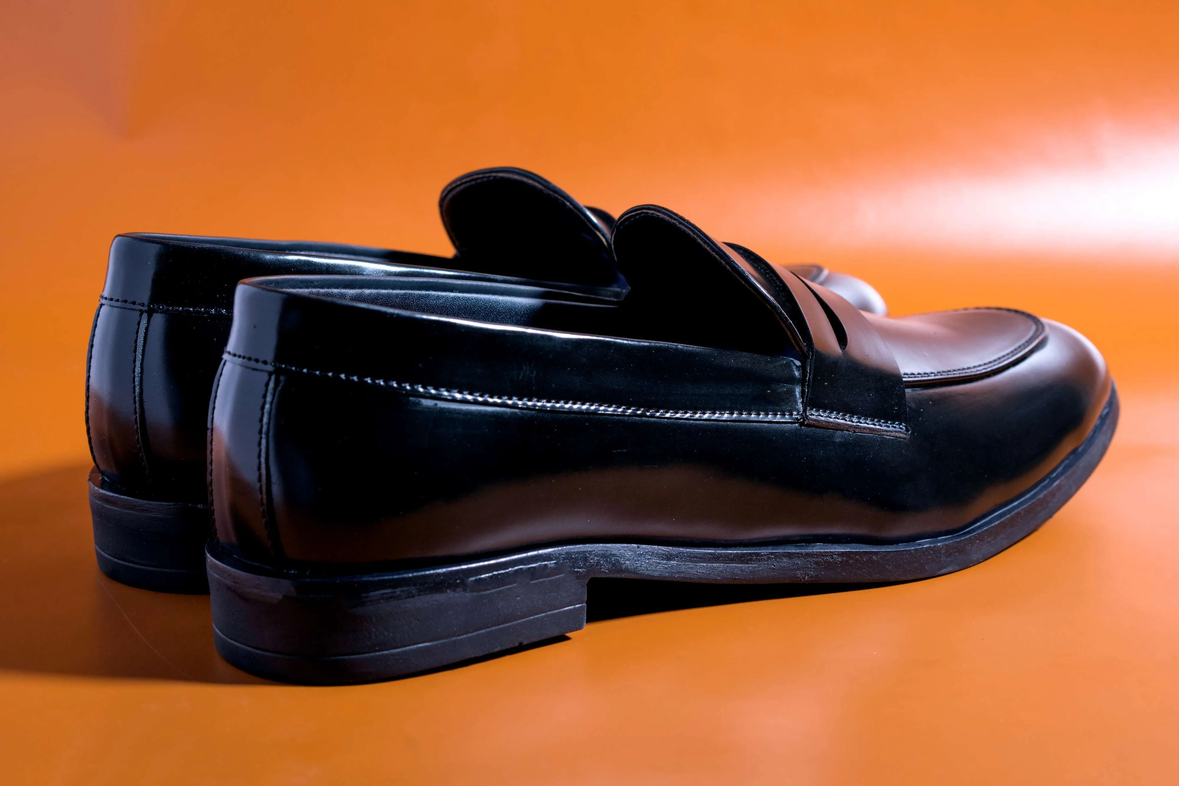 Stylish Men Suede Shoes Fashion Pointed Business And Partywear Leather Slip On Loafer Black-JonasParamount