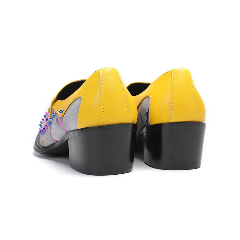 Three-joint leather shoes men's business formal casual suits men's shoes leather breathable British Oxford shoes wedding groom's shoes