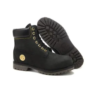 Timberland 6" Premium Boots - Black / Gold