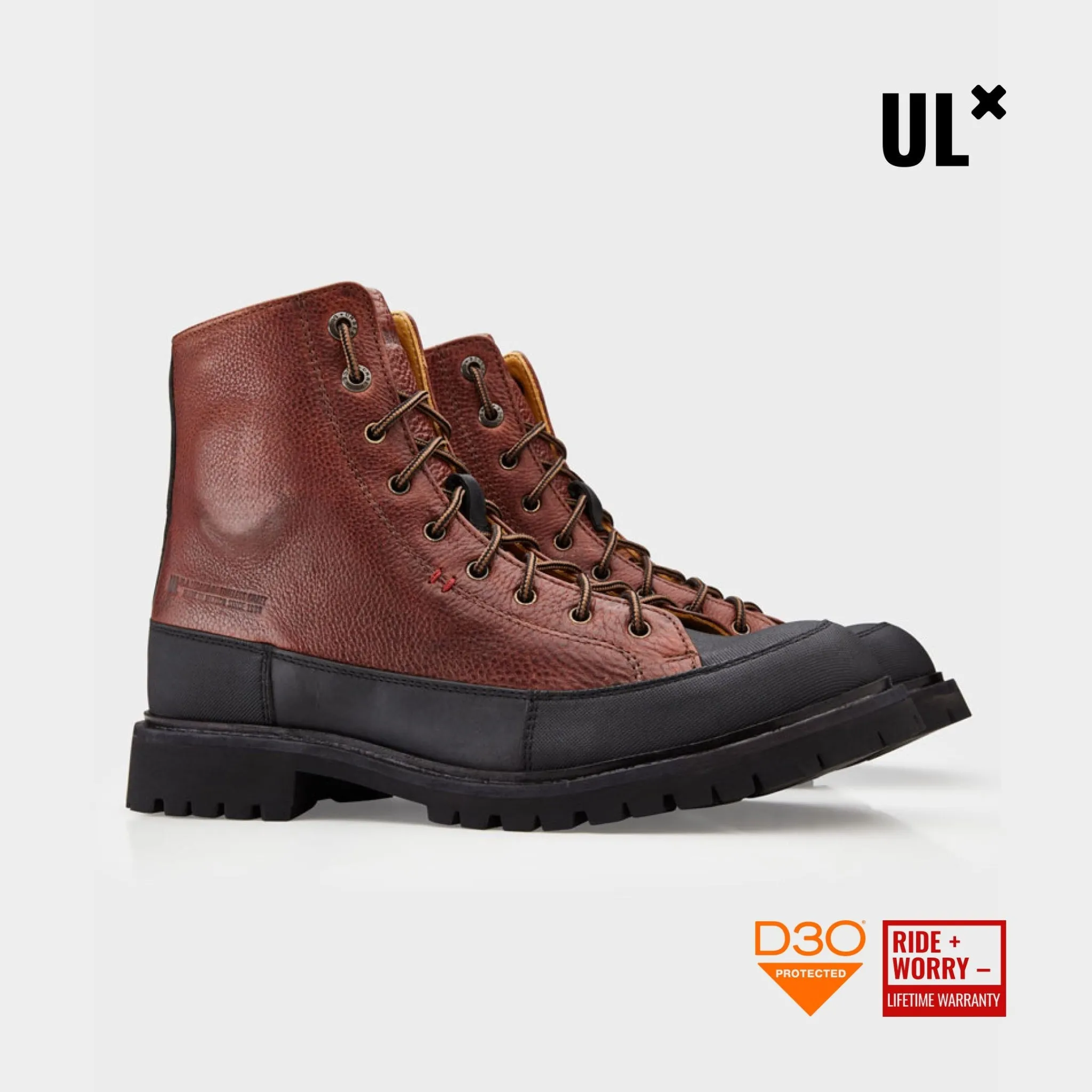 Umberto x Luce | Terren Motorcycle Boots