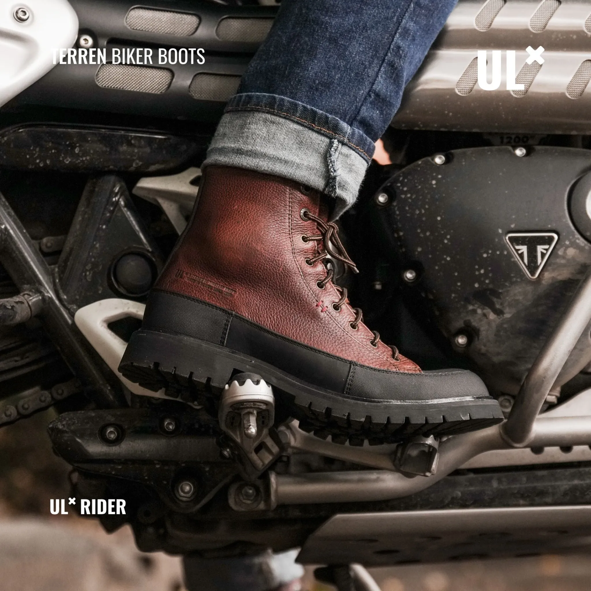 Umberto x Luce | Terren Motorcycle Boots