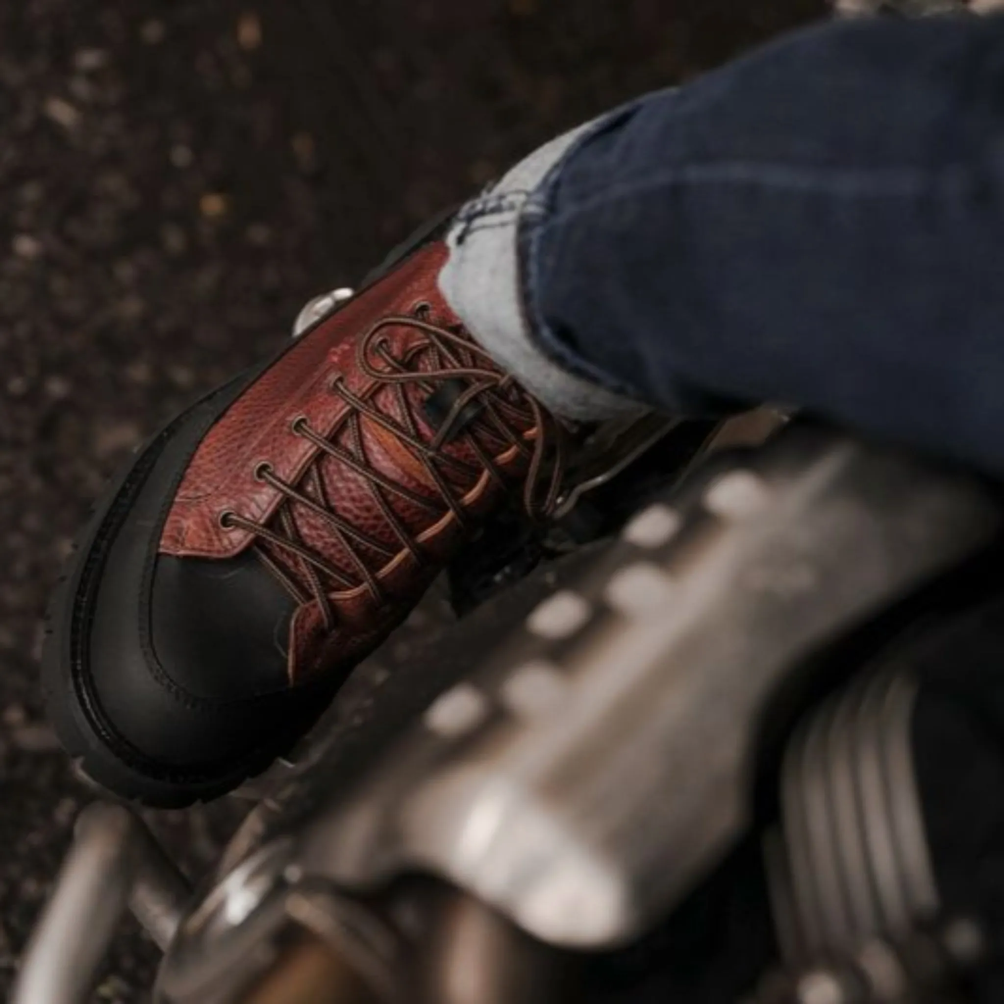 Umberto x Luce | Terren Motorcycle Boots