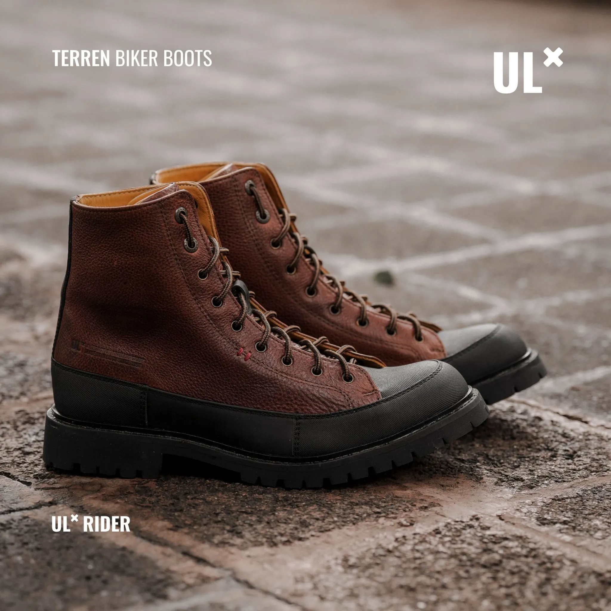 Umberto x Luce | Terren Motorcycle Boots