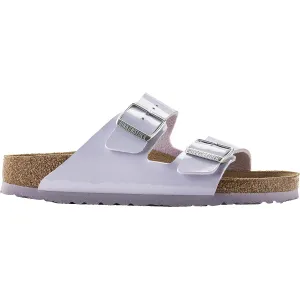 Women's Birkenstock Arizona Purple Fog Birko-Flor Patent
