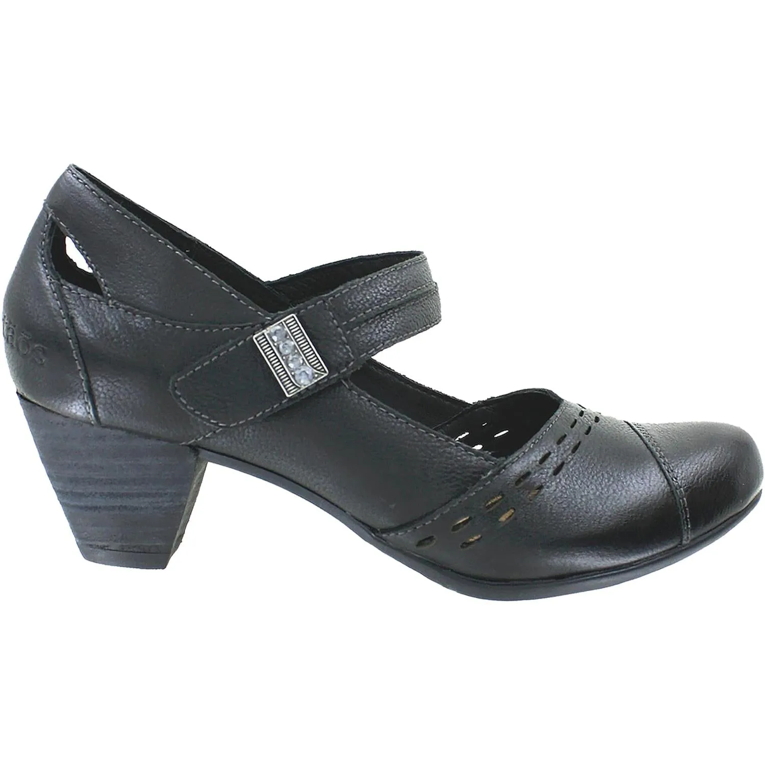 Women's Taos Stunner Black Leather
